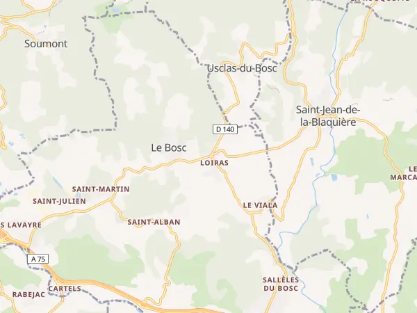 Plan du Bosc