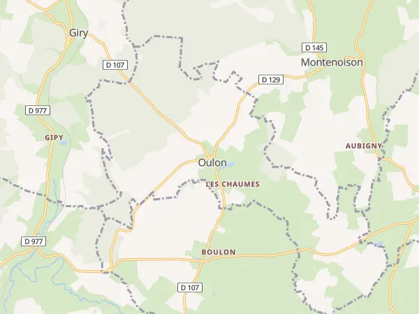 Plan de Oulon