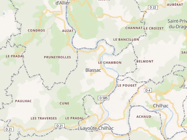 Plan de Blassac