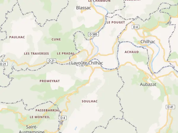 Plan de Saint-Cirgues