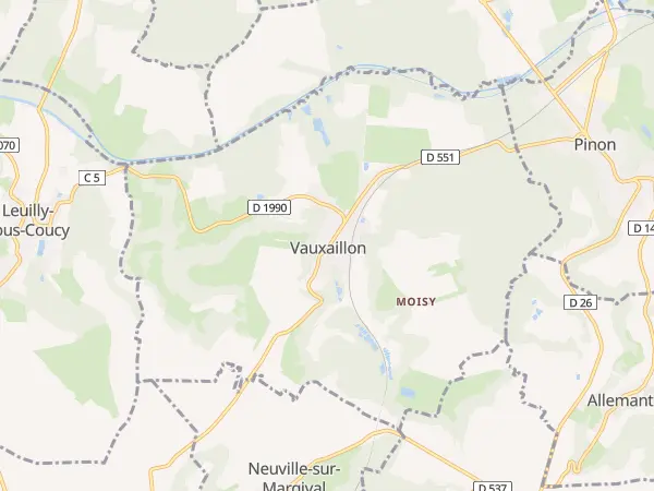 Plan de Vauxaillon