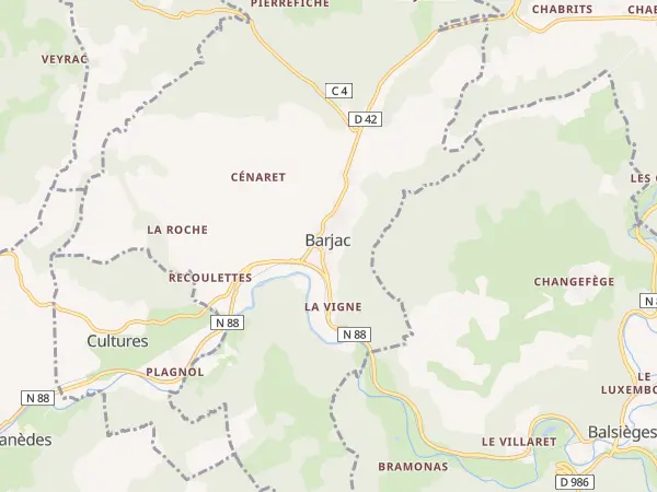Plan de Barjac