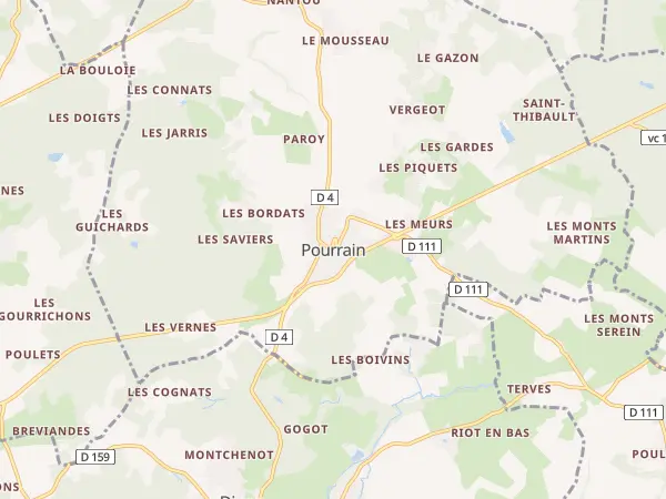 Plan de Pourrain