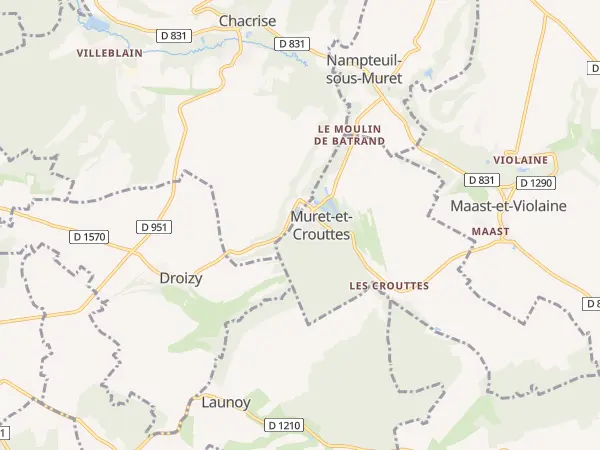 Plan de Muret-et-Crouttes