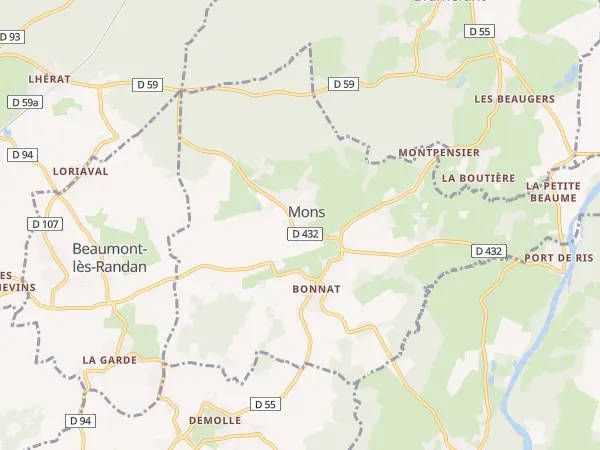 Plan de Mons