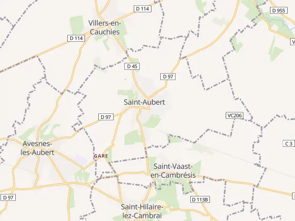 Plan de Saint-Aubert