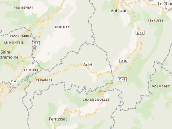 Plan de Arlet