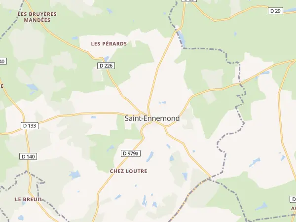 Plan de Saint-Ennemond