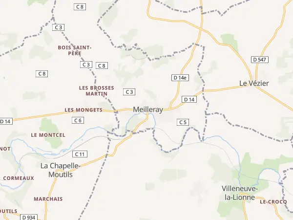 Plan de Meilleray