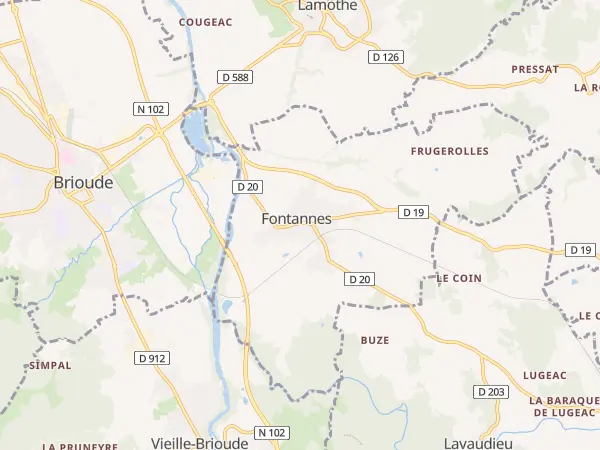 Plan de Fontannes