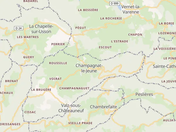 Plan de Champagnat-le-Jeune