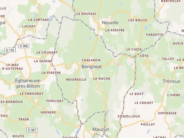 Plan de Bongheat
