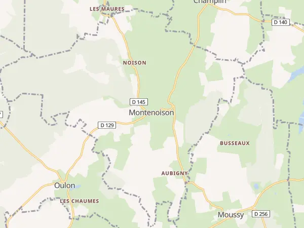 Plan de Montenoison