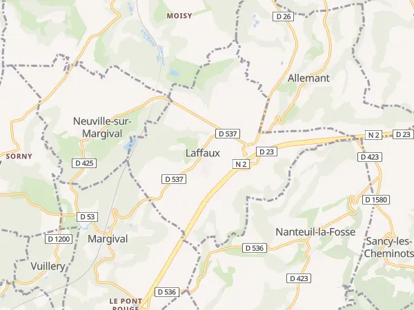 Plan de Laffaux