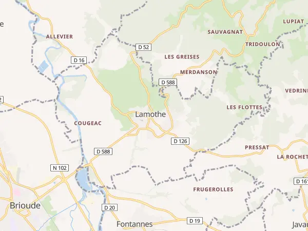 Plan de Lamothe