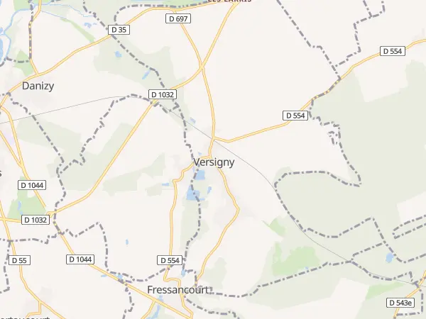 Plan de Versigny