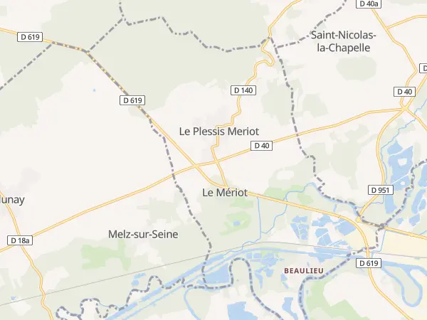 Plan du Mériot