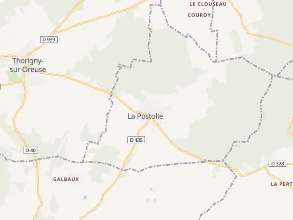 Plan de La Postolle
