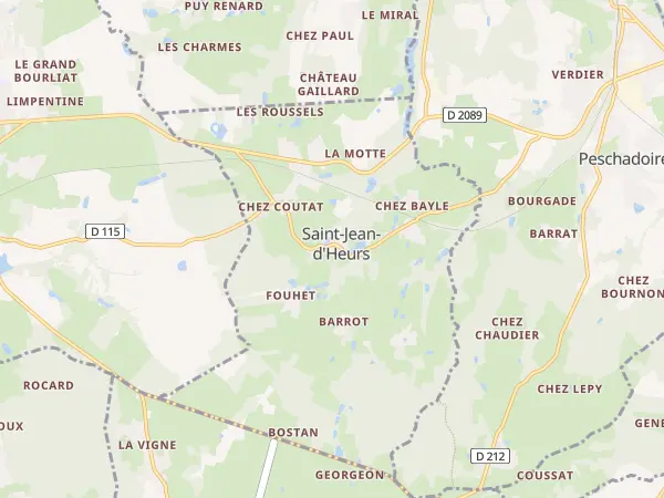 Plan de Saint-Jean-d’Heurs