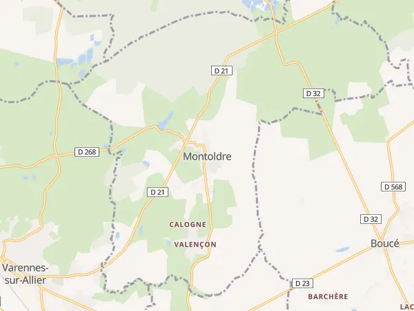 Plan de Montoldre