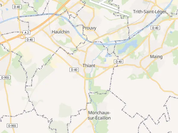 Plan de Thiant