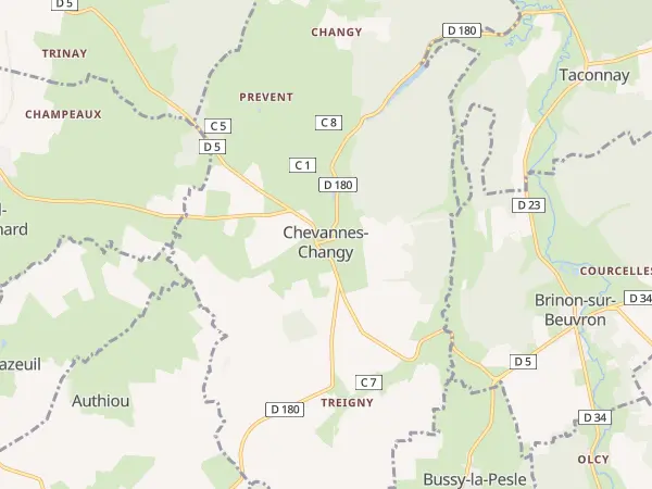 Plan de Chevannes-Changy