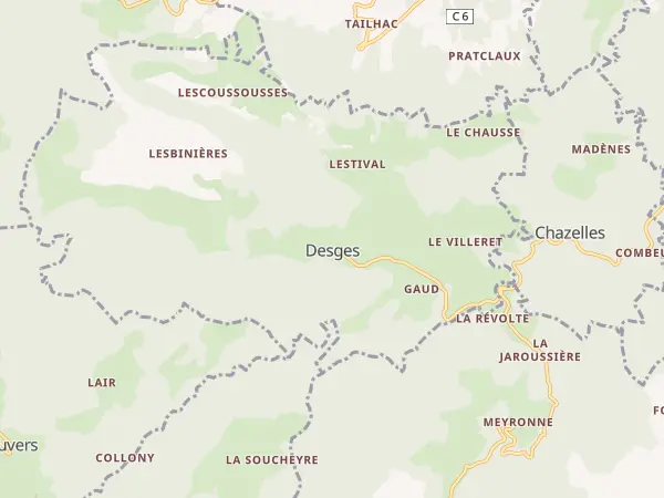Plan de Desges