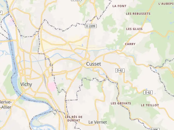 Plan de Cusset