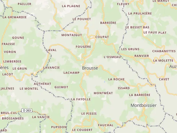 Plan de Brousse