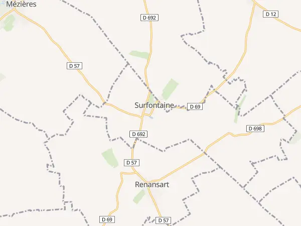 Plan de Surfontaine