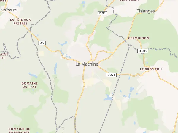 Plan de La Machine