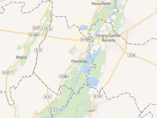 Plan de Thenelles