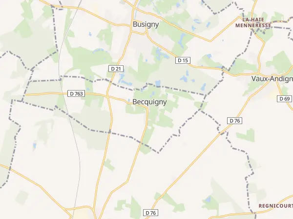 Plan de Becquigny