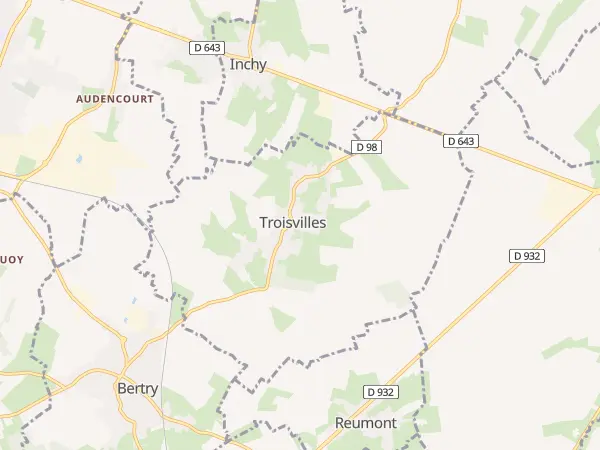Plan de Troisvilles