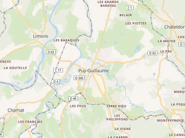 Plan de Puy-Guillaume