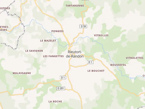 Plan de Monts-de-Randon