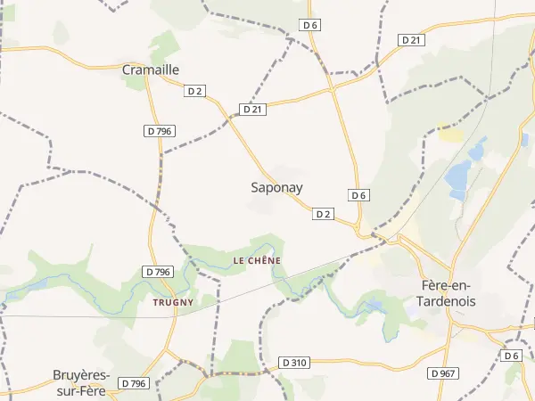 Plan de Saponay