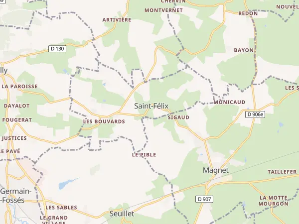 Plan de Saint-Félix