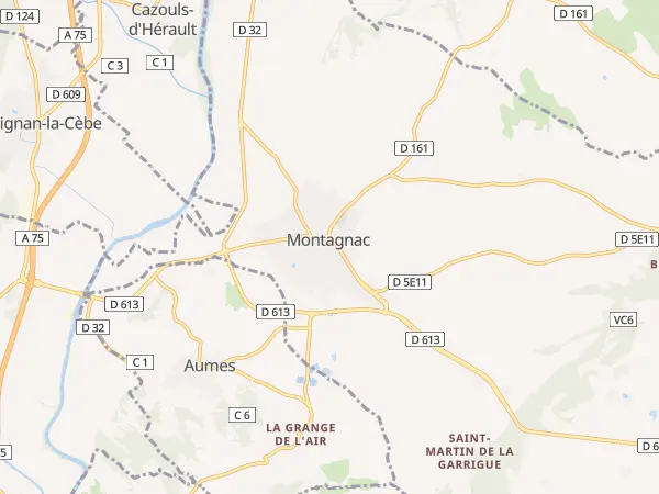 Plan de Montagnac