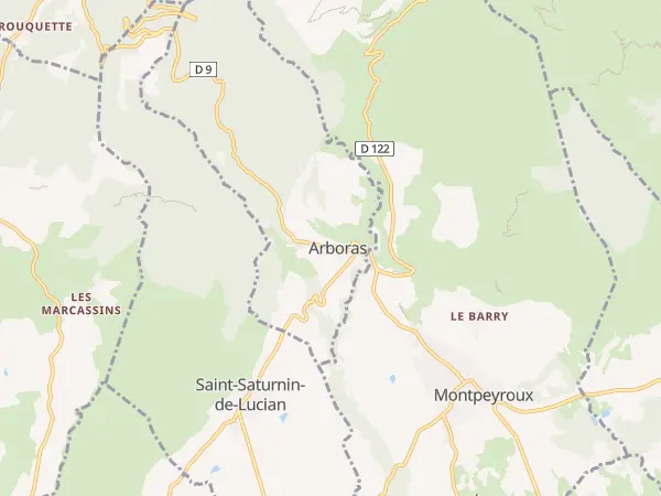 Plan de Arboras