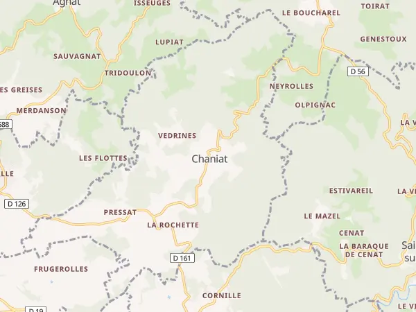 Plan de Chaniat