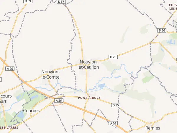 Plan de Nouvion-et-Catillon