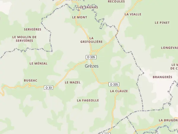 Plan de Grèzes