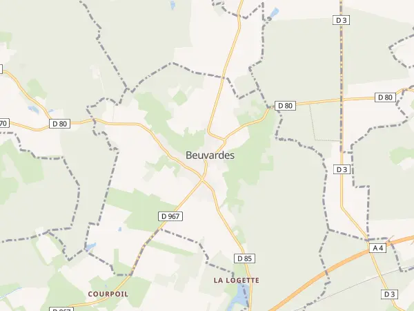 Plan de Beuvardes