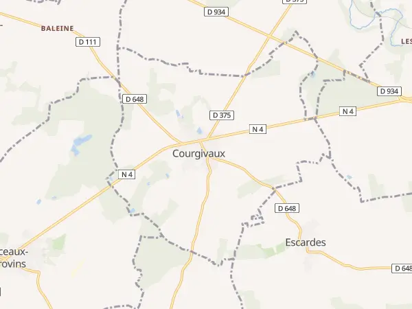 Plan de Courgivaux