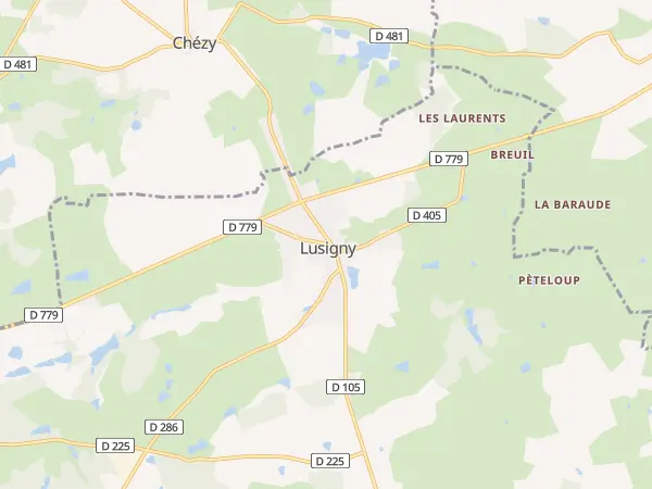 Plan de Lusigny