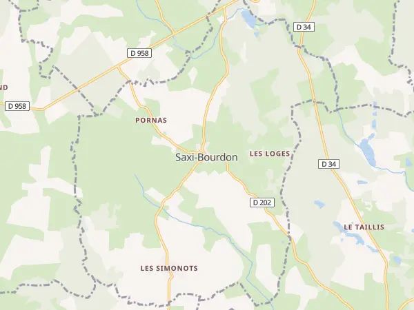 Plan de Saxi-Bourdon