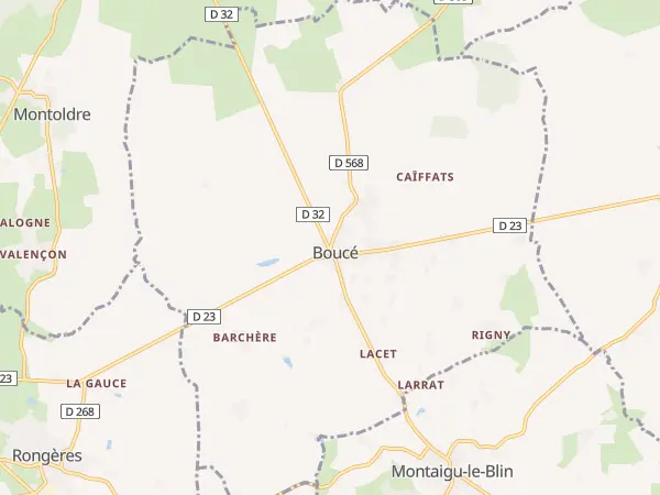 Plan de Boucé