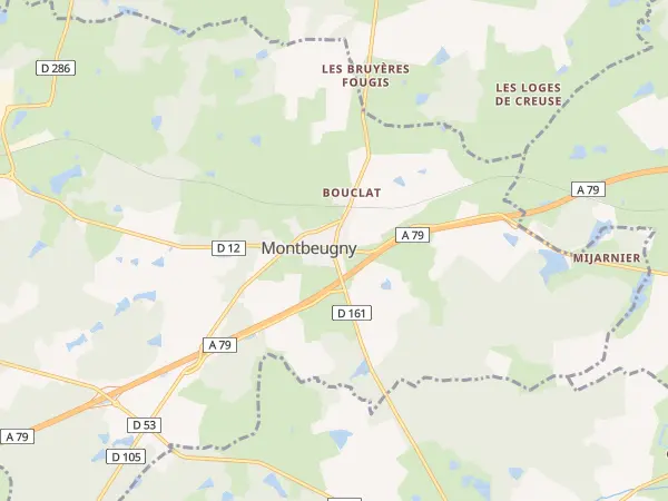 Plan de Montbeugny