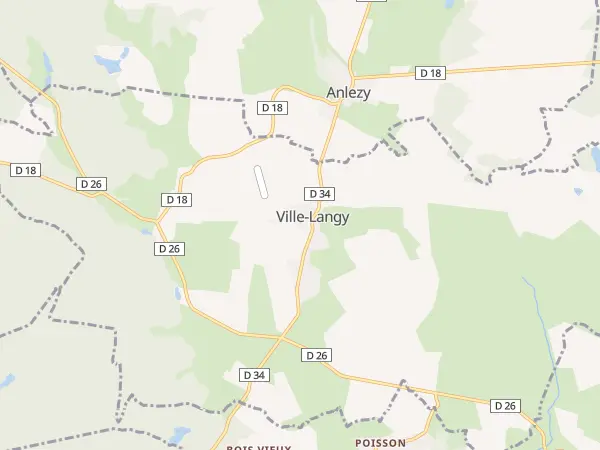 Plan de Ville-Langy